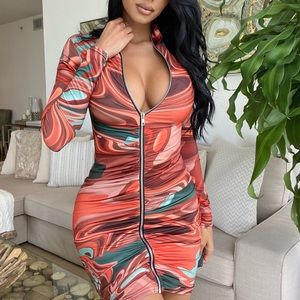 COPY - PLT multi color dress